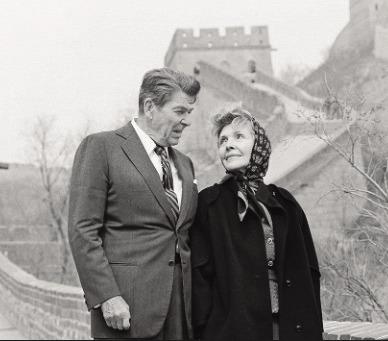 President Reagan visits China