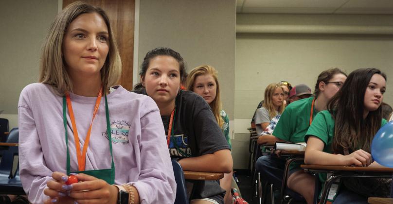 Participants in the Brighter Future program are learning skills that will help them on the road to higher education and other post-high school career opportunities. (Photo by Todd Johnson, OSU Agriculture)