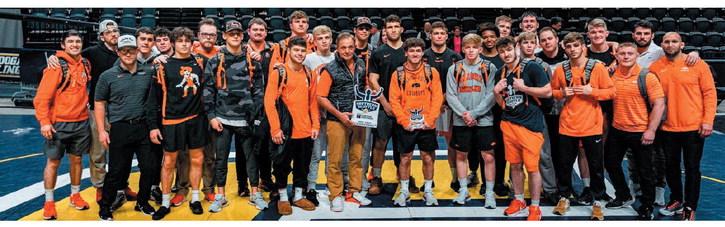 Oklahoma State claims team title,  three champions at Southern Scuffle